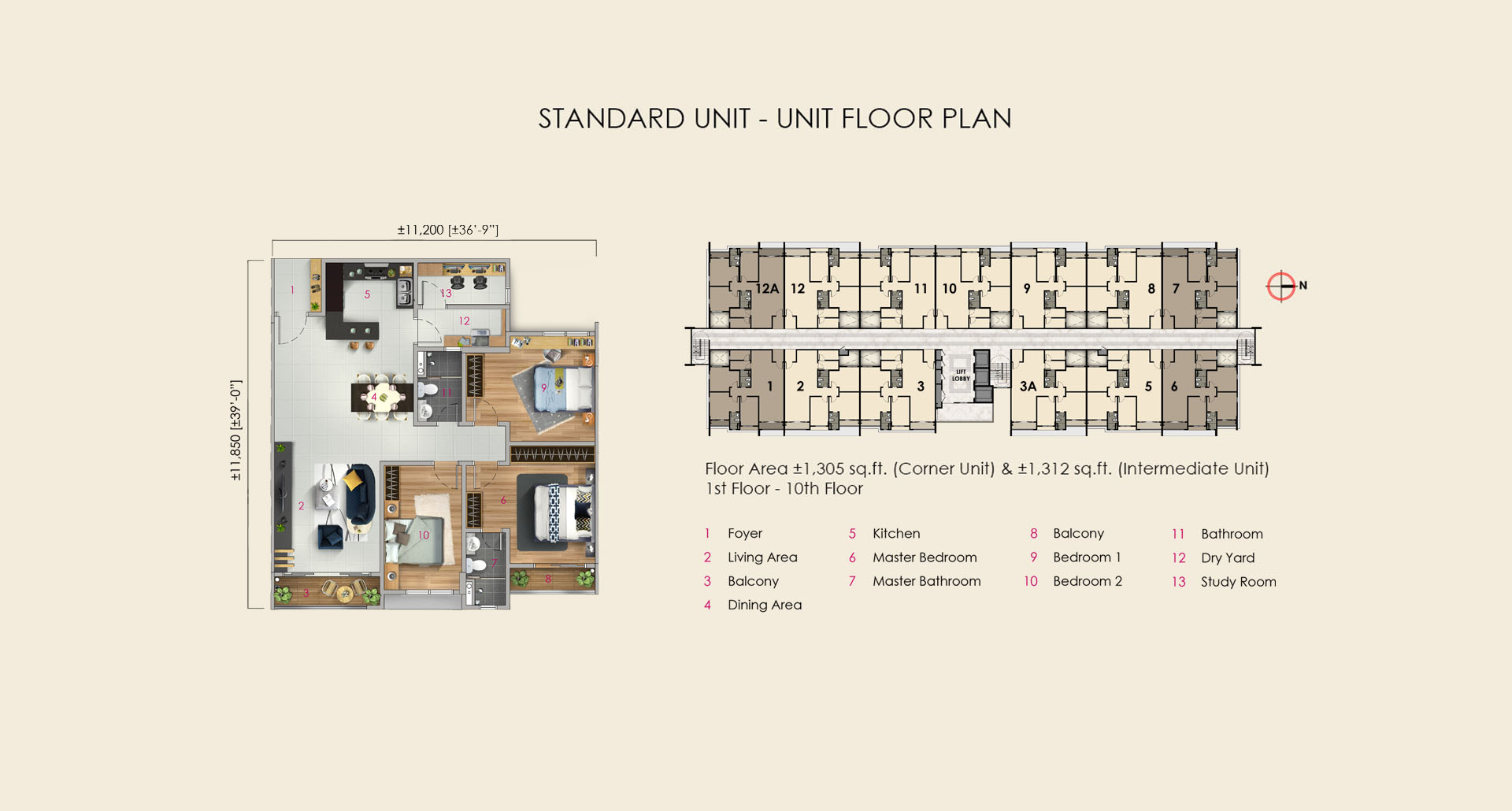 Standrad Unit Floor Plan_B